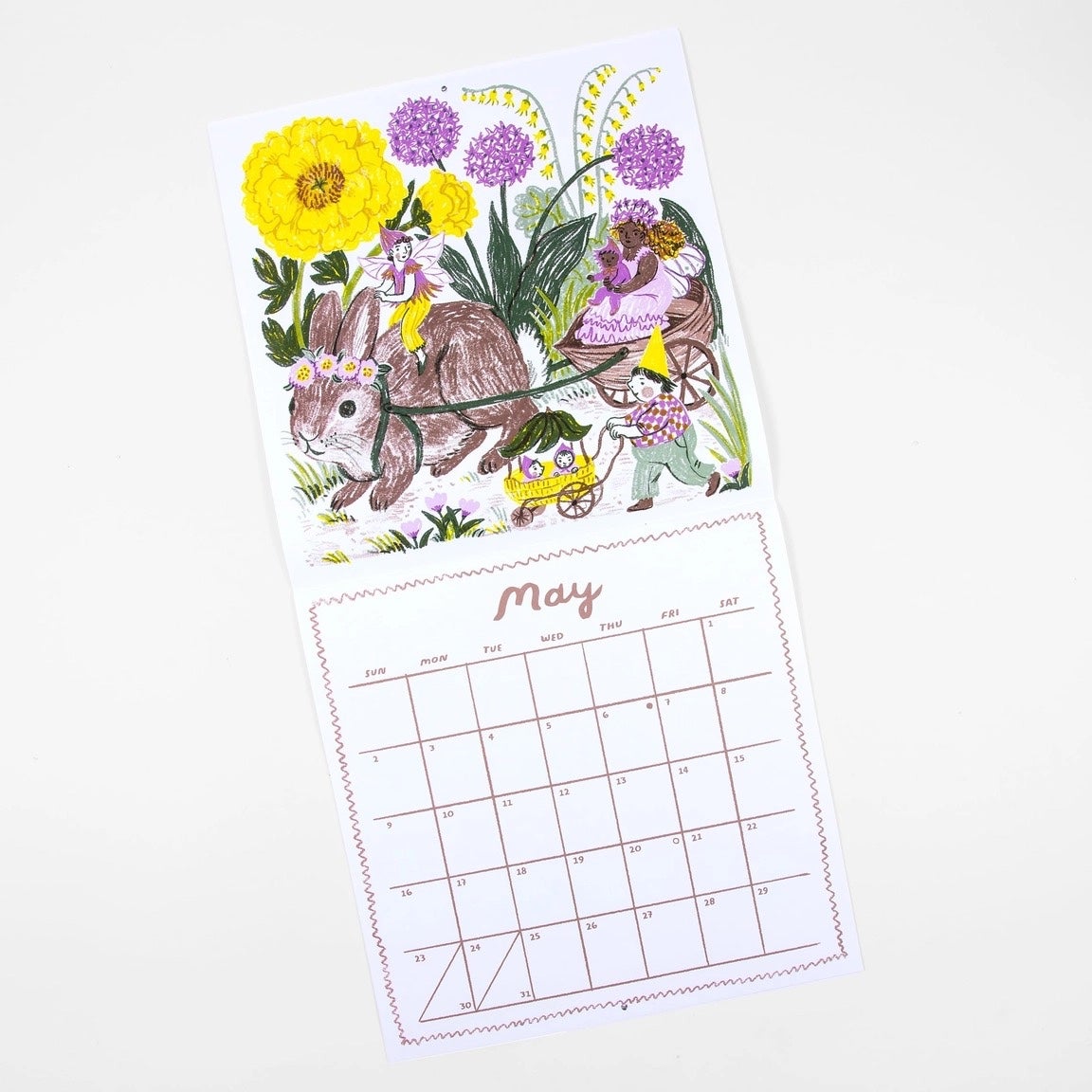 2027 Fairyland Calendar by Phoebe Wahl, photo 4 of 6