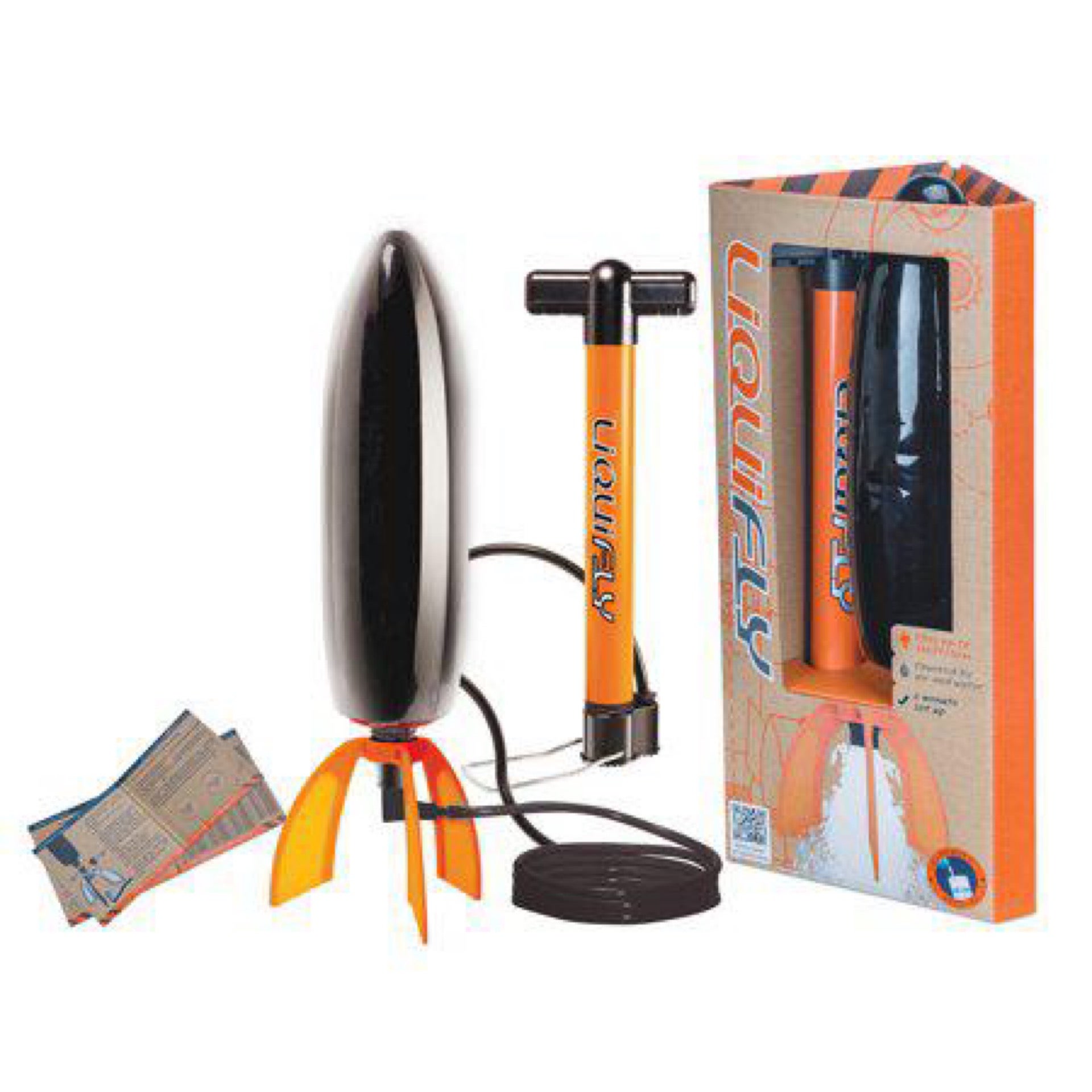 Liquifly Deluxe Water Powered Rocket Kit - Heebie Jeebies