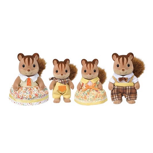 Walnut Squirrel Family - Calico Critters, photo 1 of 2