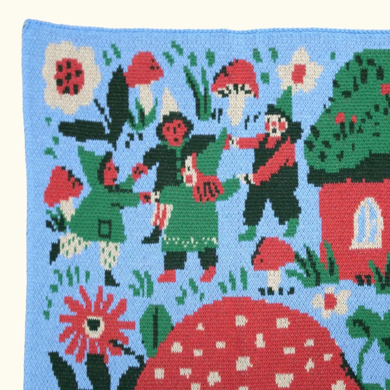 Gnome Village Baby Blanket Phoebe Wahl, photo 2 of 3