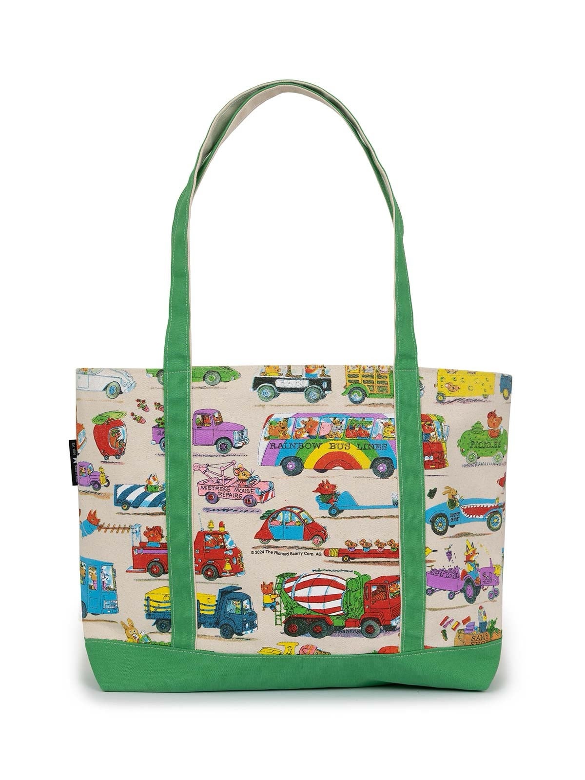 Richard Scarry Cars and Trucks Large Boat Tote Bag - Out of Print, photo 1 of 3