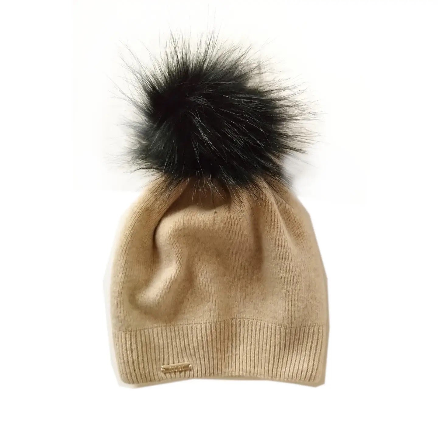 Merino - Cashmere Knit Hats with pom pom - Frost Hats - Made in Poland - 6yrs - Adult, photo 1 of 3