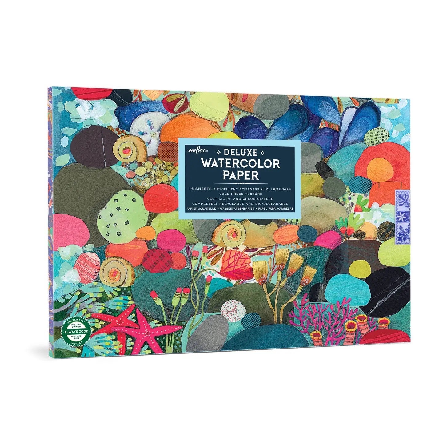 Assorted Deluxe Watercolor Paper - eeBoo, photo 6 of 8