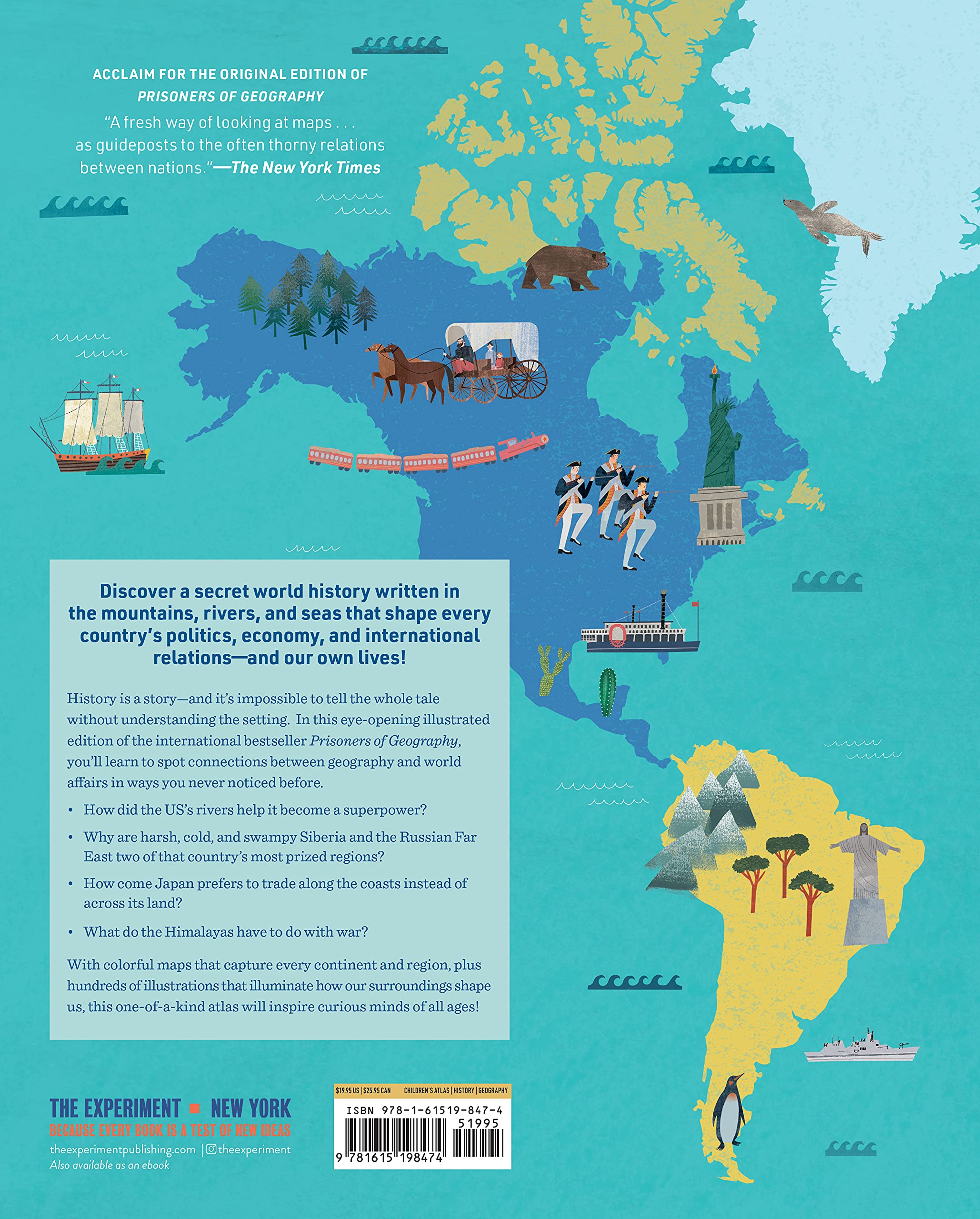 Prisoners of Geography, Our World Explained in 12 Simple Maps - Hardcover Books, photo 5 of 8