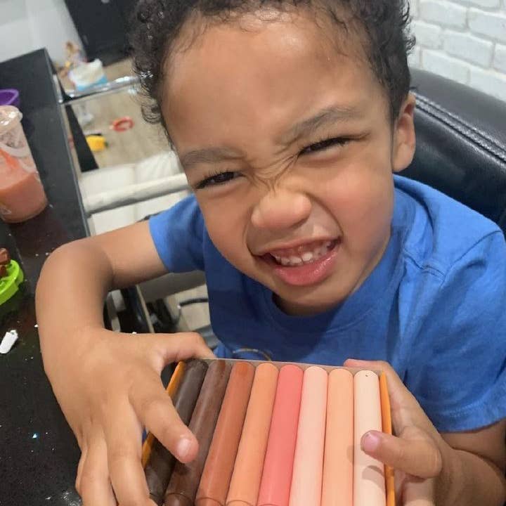 Organic Beeswax Skin Tone Crayons 12 Pack - Filana, photo 3 of 3