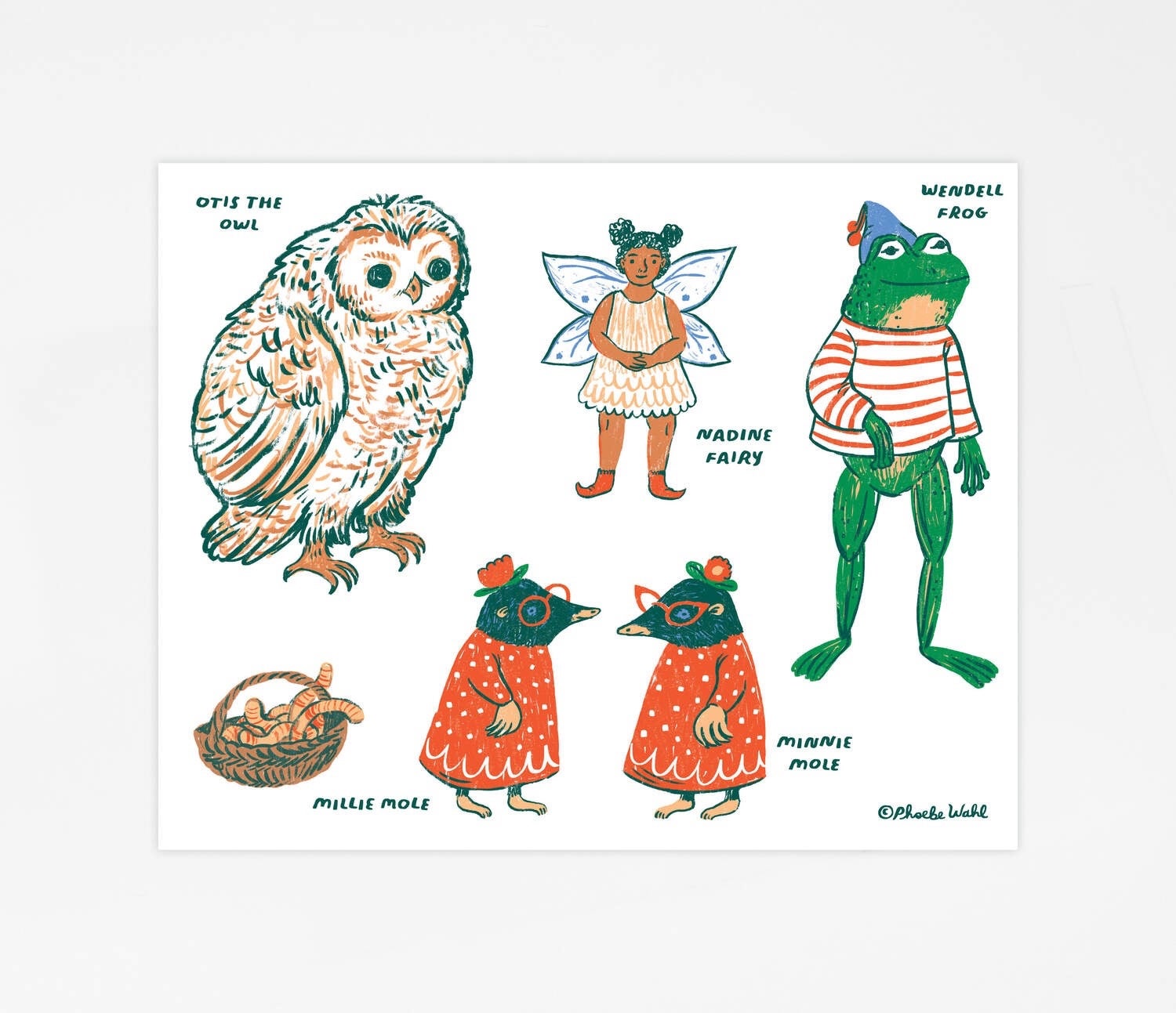 Little Witch Hazel Paper Dolls - Phoebe Wahl, photo 3 of 4