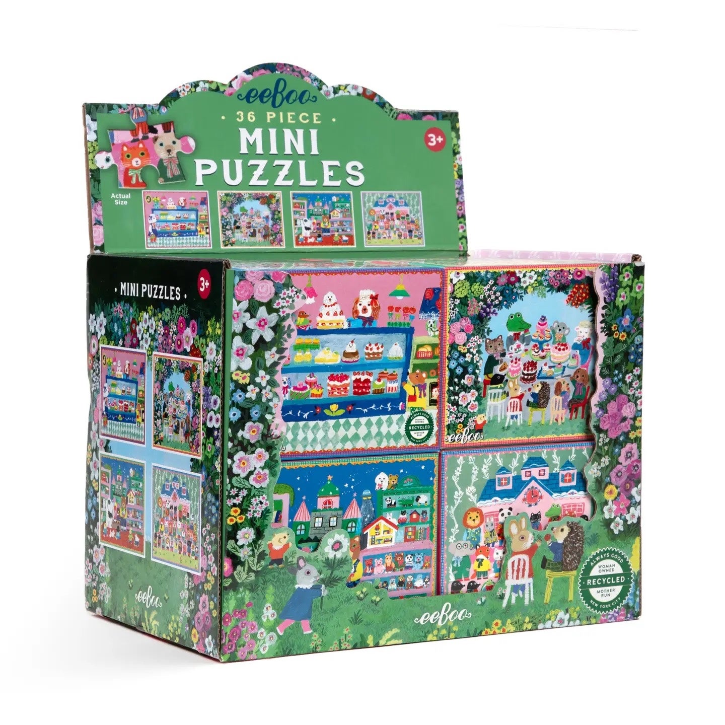 Yumi Kitagishi Mini Puzzles - eeBoo - Assorted Styles, photo 1 of 5