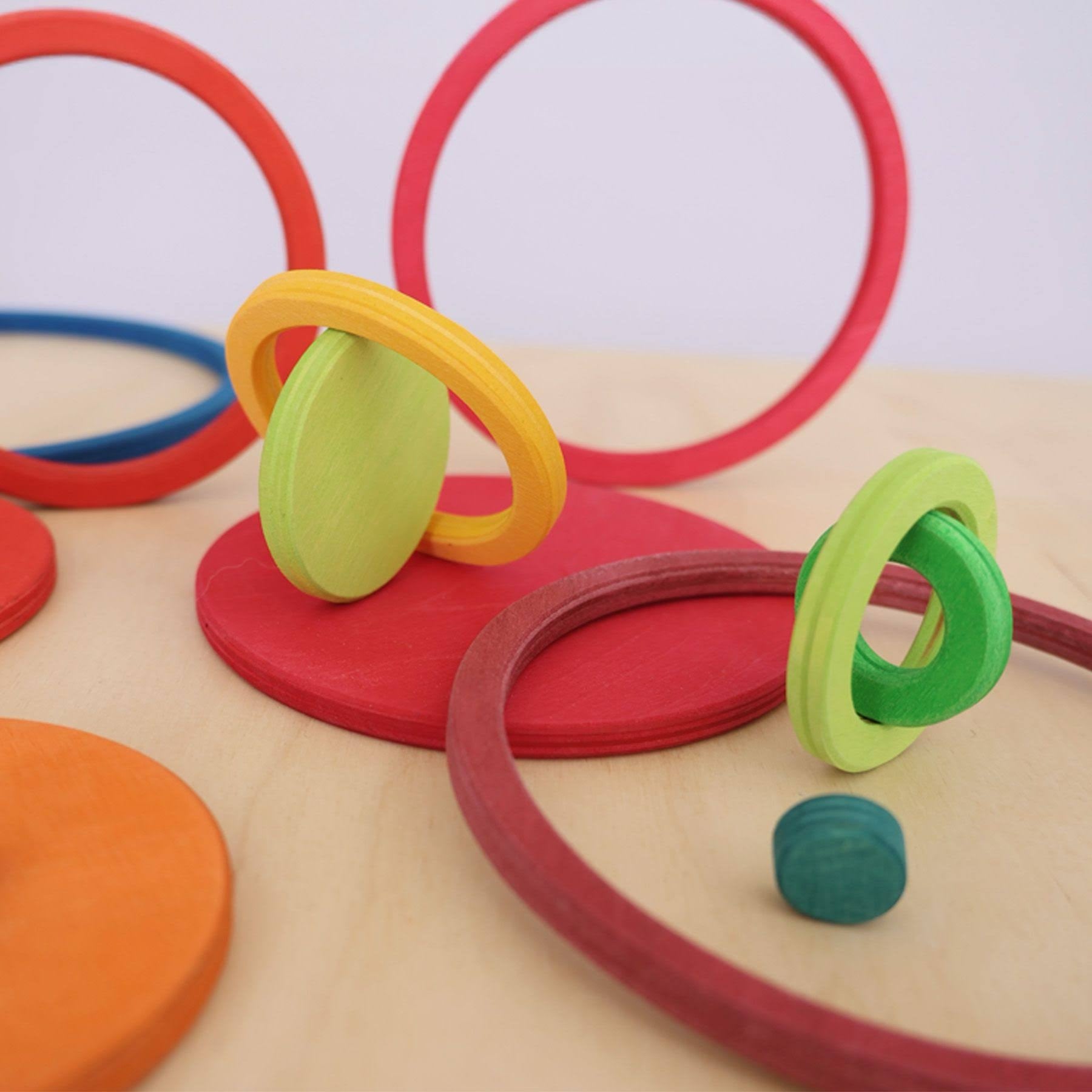 Rainbow Concentric Circles and Rings - Grimm’s, photo 7 of 8