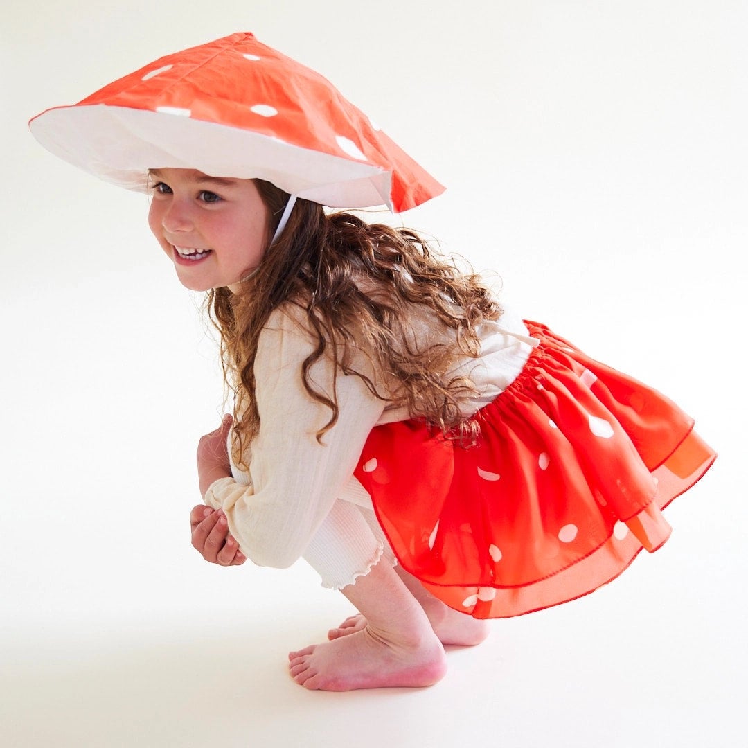 Kids Mushroom Tutu 100% Mulberry Silk- Sarah’s Silks, photo 2 of 8
