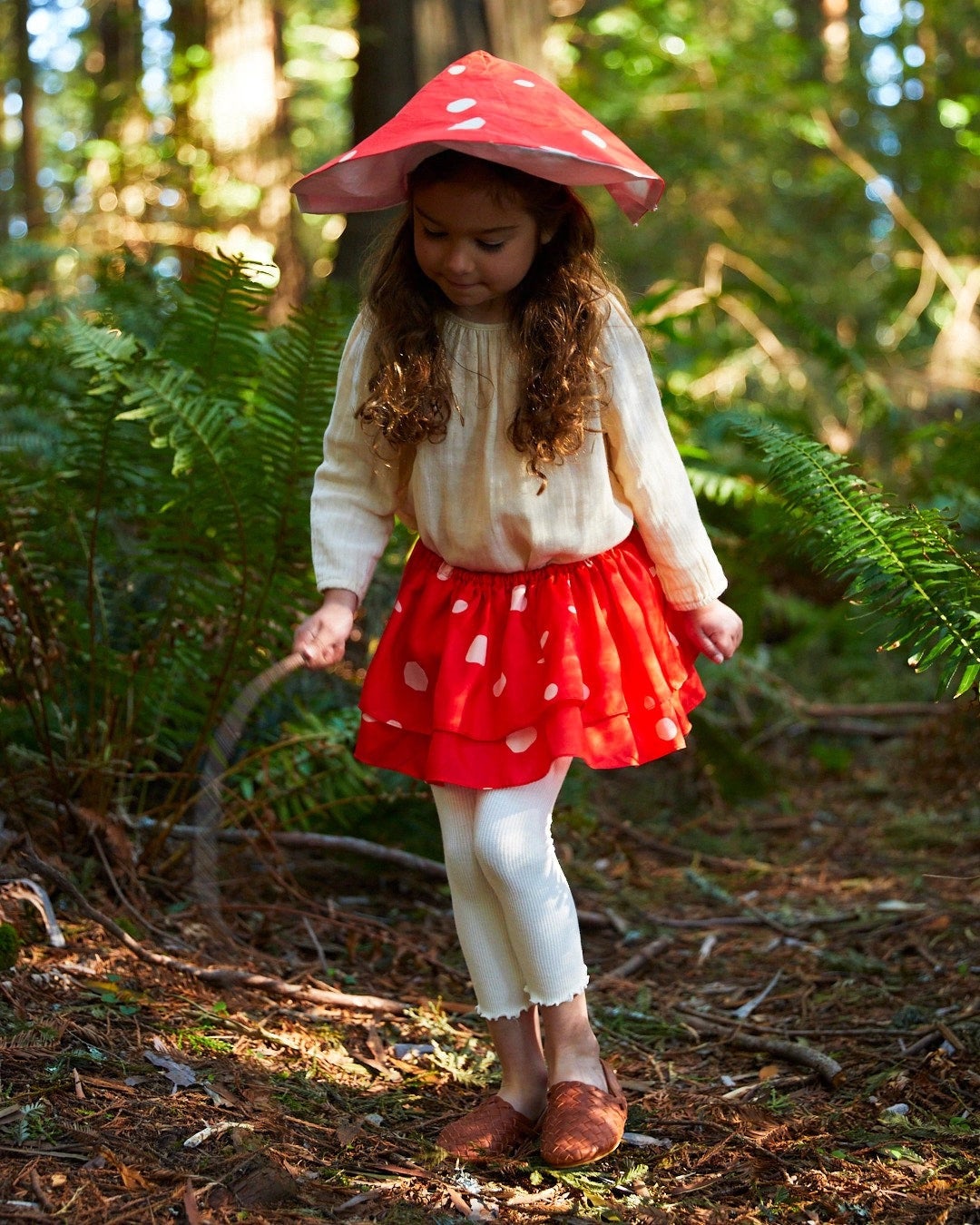 Kids Mushroom Tutu 100% Mulberry Silk- Sarah’s Silks, photo 4 of 8