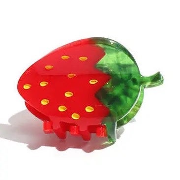 Mini Strawberry Claw Clip - Jenny Lemons, photo 2 of 5