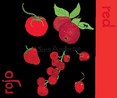 Apples are Red / La manzana es roja - Bilingual Board Book by Sara Anderson, photo 2 of 6