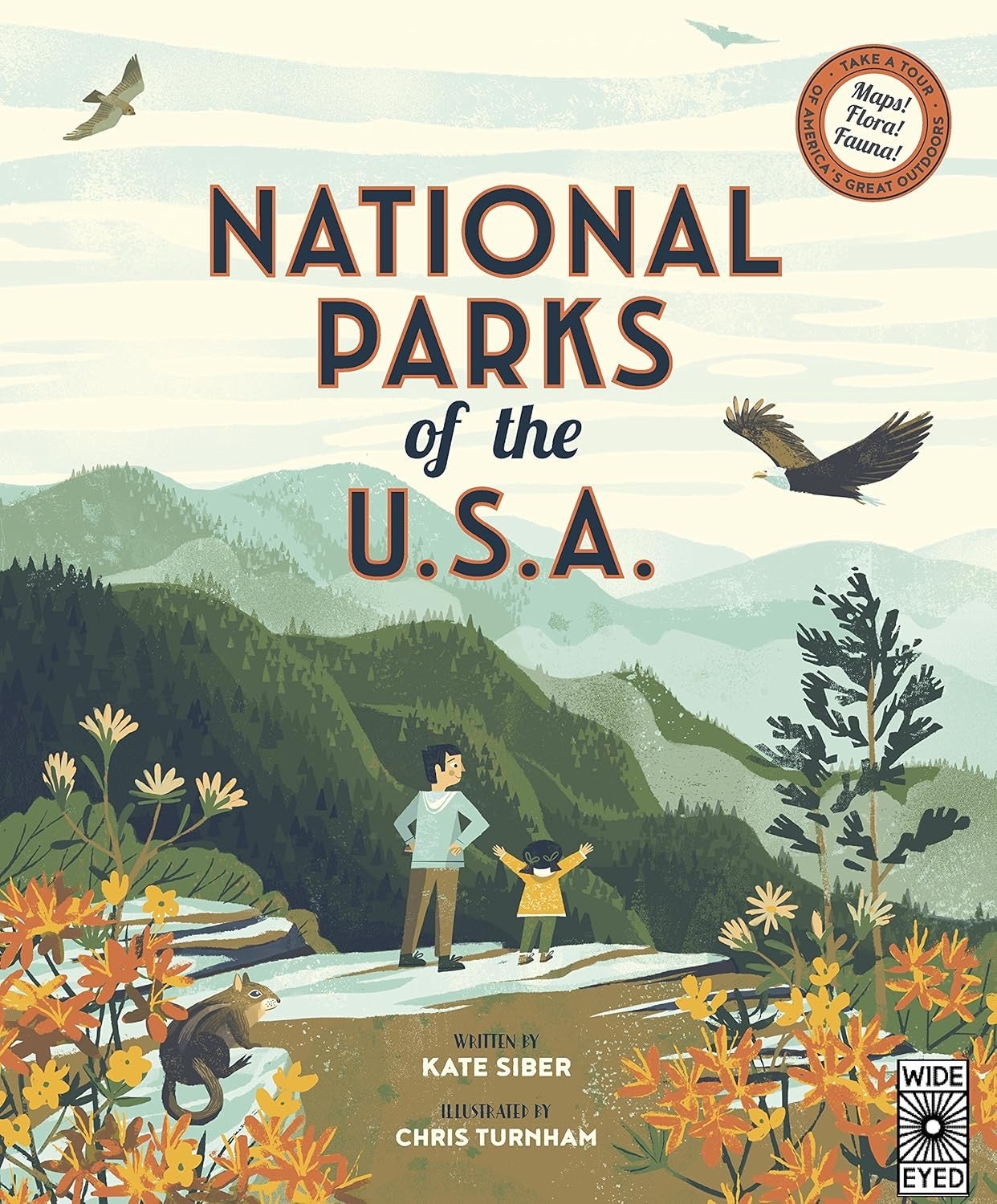 National Parks of the USA by Kate Siber - Hardcover Books