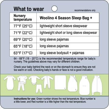 Woolino shops 4 Season Sleep Sack 2-4 Years